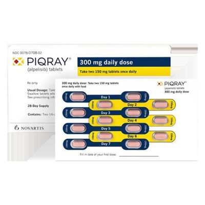 Novartis Alpelisib BYL719 Pivikto 150mg*28 टैबलेटब्रेस्ट कैंसरस्टेज 1 2 3 कैंसर के लिए