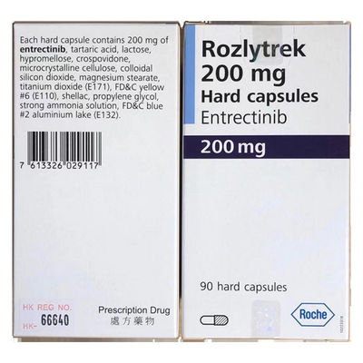 खरीदें 200mg Entrectinib 90 कैप्सूल प्रतिरक्षा दवाएं गैस्ट्रोइंटेस्टाइनल कैंसर उपचार online manufacture