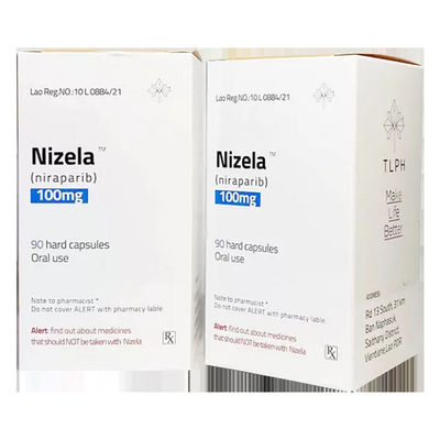 खरीदें 100mg Nizela Niraparib अंडाशय के कैंसर के उपचार के लिए दवाएं 30 कैप्सूल online manufacture