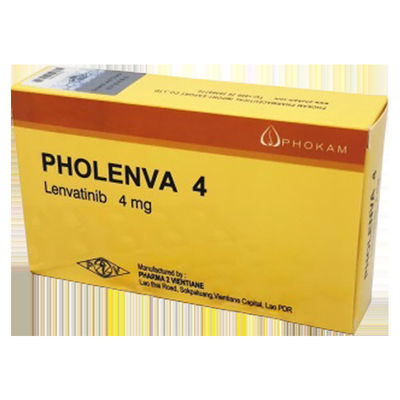 खरीदें हेपेटोसेल्युलर कार्सिनोमा लेनवेटिनिब 4 एमजी कैंसर उपचार दवाएं online manufacture
