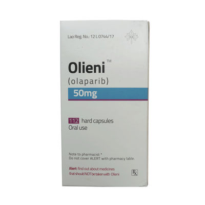 Tlph Olaparib AZD-2281 Olieni 150mg*60 टैबलेट स्तन कैंसर, अग्नाशय कैंसर, अंडाशय कैंसर, फैलोपियन ट्यूब कैंसर, पेरिटोनियल कैंसरस्टेज 1 2 3 कैंसर के लिए